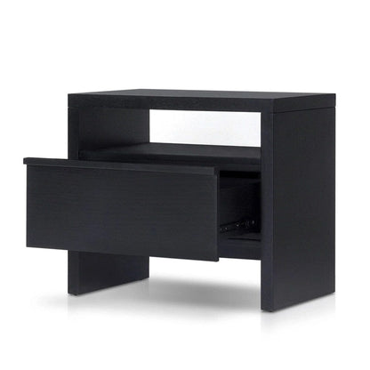Origins by Alpine - Flo Nightstand, Black - 8700BLK-02 veiw 3