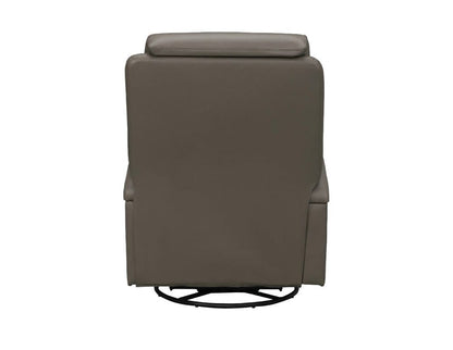 BarcaLounger - Gilbert Power Swivel Glider Recliner w/Power Head Rest & Power Lumbar in Lynn Smokey Gray - 8PHL1483373893 veiw 4
