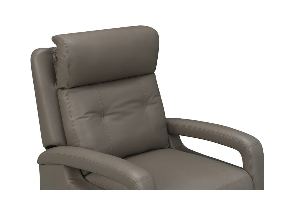BarcaLounger - Gilbert Power Swivel Glider Recliner w/Power Head Rest & Power Lumbar in Lynn Smokey Gray - 8PHL1483373893 veiw 5