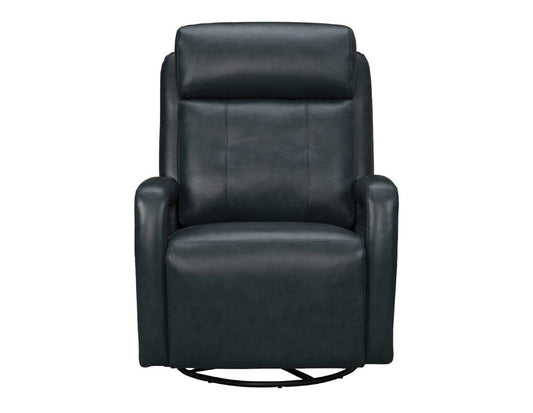 BarcaLounger - Gilbert Power Swivel Glider Recliner w/Power Head Rest & Power Lumbar in Traci Midnight Blue - 8PHL1483374247 veiw 2
