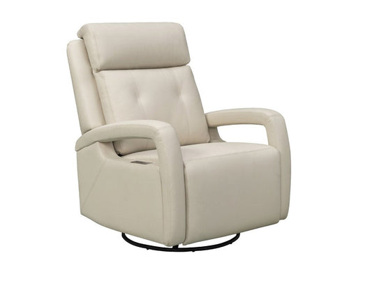 BarcaLounger - Gilbert Power Swivel Glider Recliner w/Power Head Rest & Power Lumbar in Troy Cream - 8PHL1483370182 veiw 1