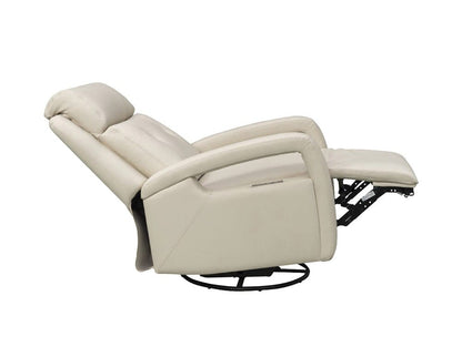 BarcaLounger - Gilbert Power Swivel Glider Recliner w/Power Head Rest & Power Lumbar in Troy Cream - 8PHL1483370182 veiw 3