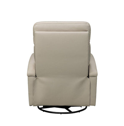 BarcaLounger - Nick Recliner Swivel Glider in Gable Dove - 81484370191 veiw 4