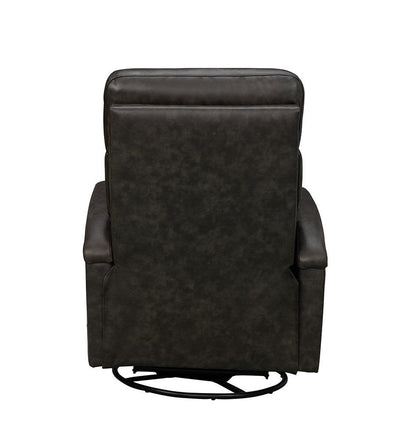 BarcaLounger - Nick Recliner Swivel Glider in Ryegate Gray - 81484370692 veiw 4