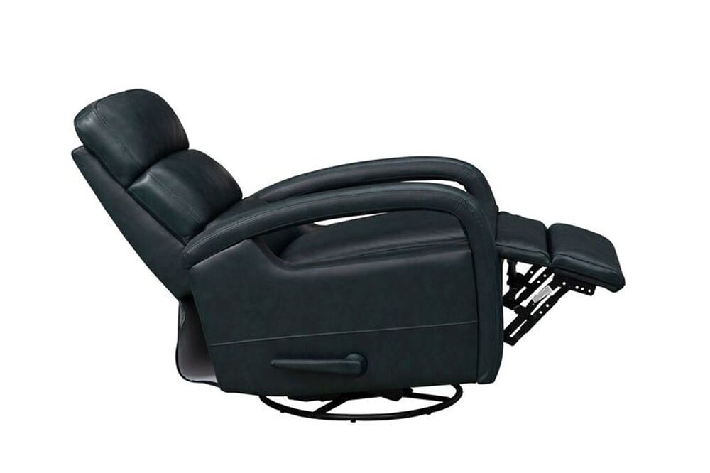 BarcaLounger - Nick Recliner Swivel Glider in Ryegate Sapphire Blue - 81484370645 veiw 3