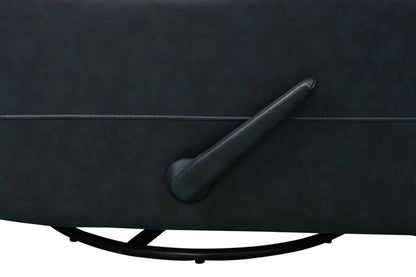 BarcaLounger - Nick Recliner Swivel Glider in Ryegate Sapphire Blue - 81484370645 veiw 5