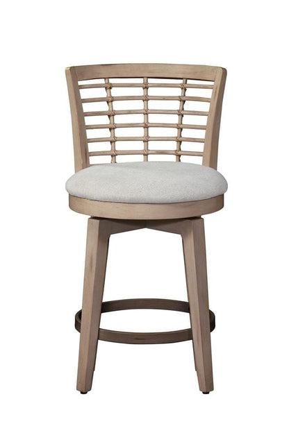 American Woodcrafters - Beach Comber Counter Height Swivel Stool - Brown - D-8500-348-25F veiw 2