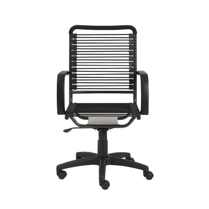 Euro Style - Bungie High Back Office Chair, Black/Graphite - 02551 veiw 1