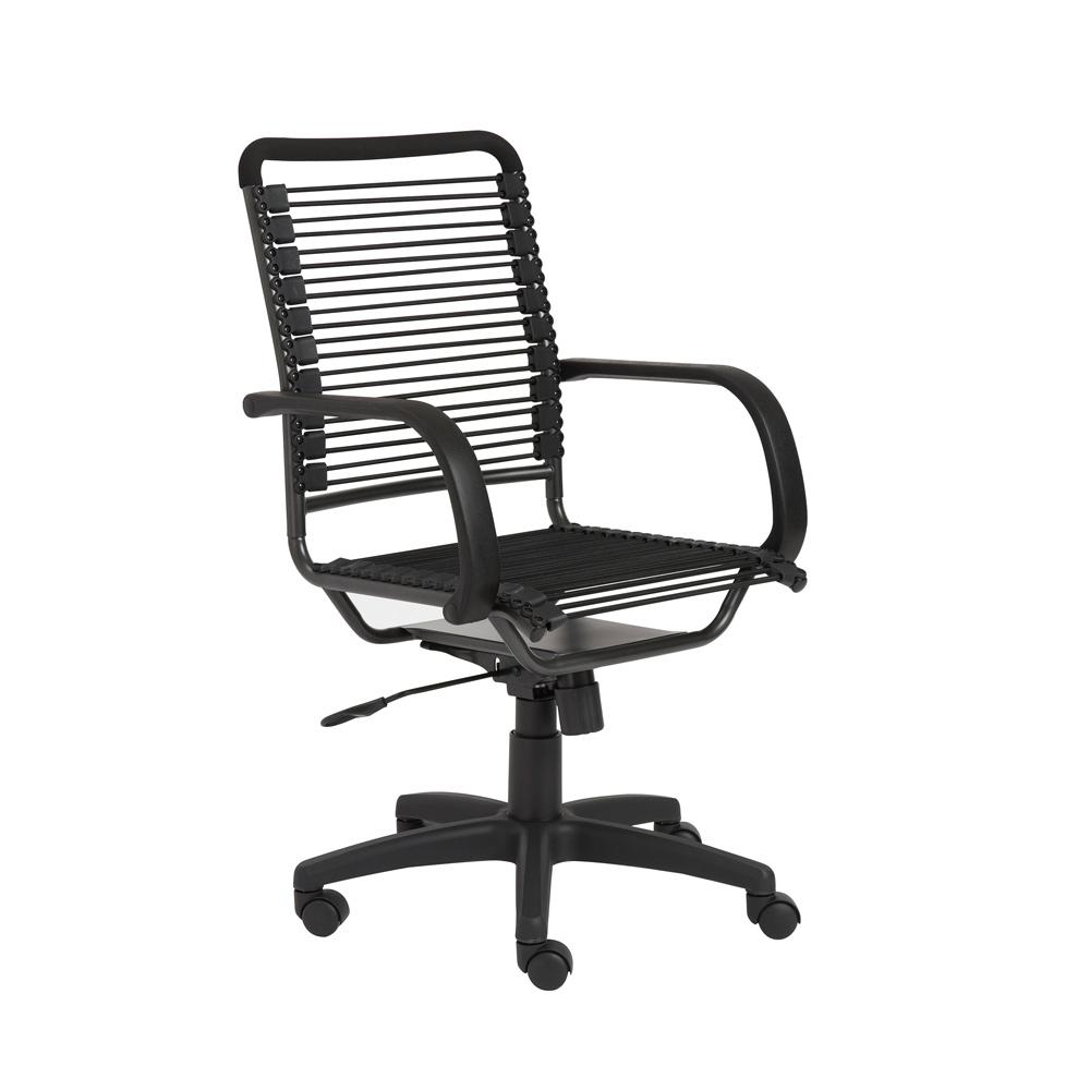 Euro Style - Bungie High Back Office Chair, Black/Graphite - 02551 veiw 2