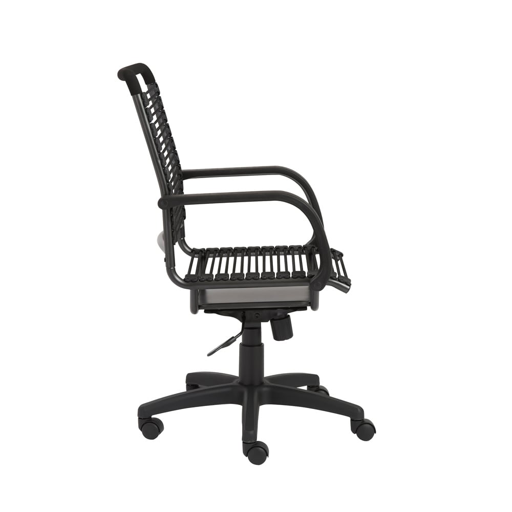 Euro Style - Bungie High Back Office Chair, Black/Graphite - 02551 veiw 3