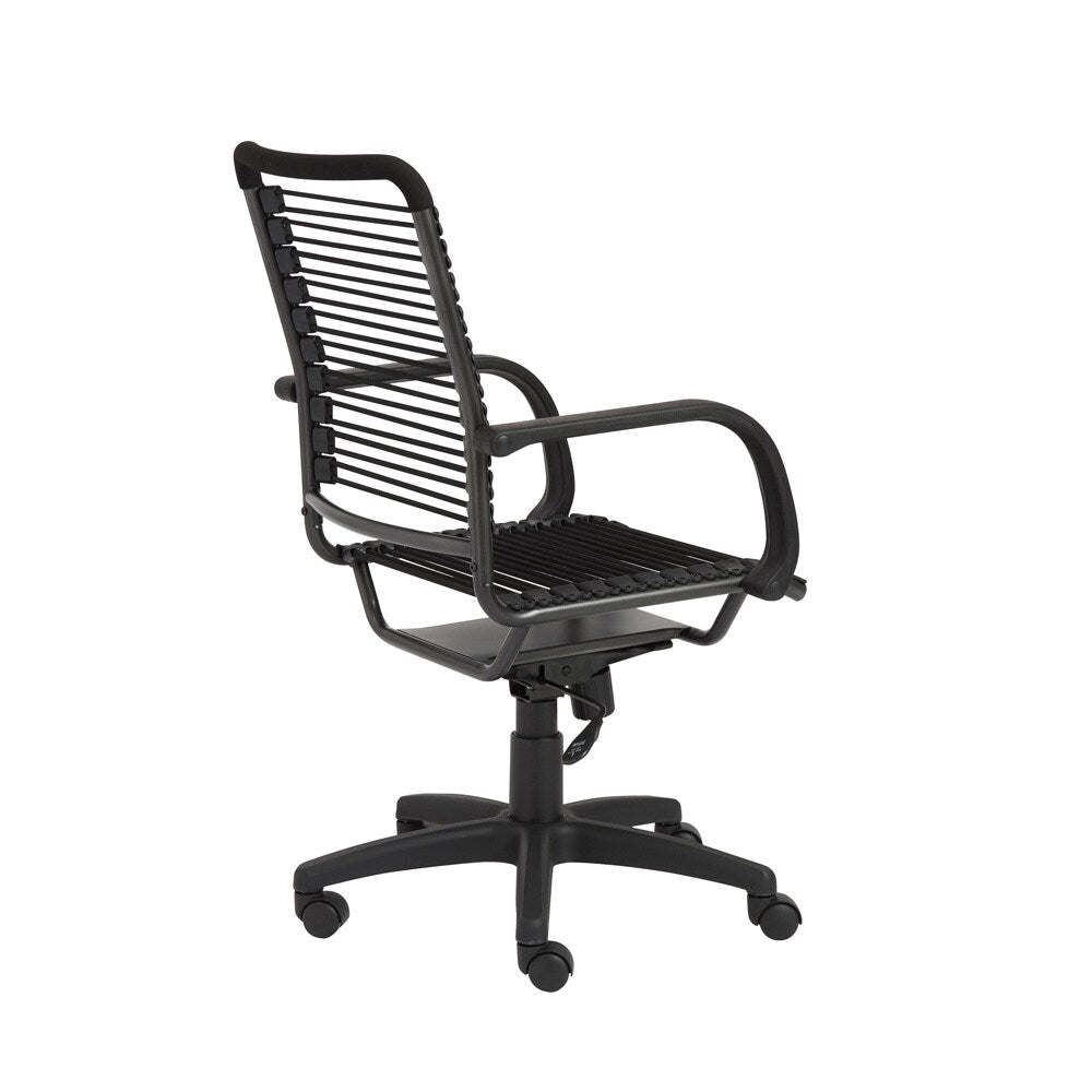 Euro Style - Bungie High Back Office Chair, Black/Graphite - 02551 veiw 4