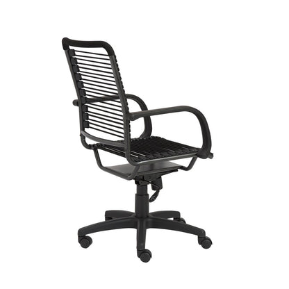 Euro Style - Bungie High Back Office Chair, Black/Graphite - 02551 veiw 4