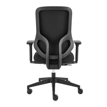 Euro Style - Jeppe Office Chair, Black - 10632-BLK veiw 5