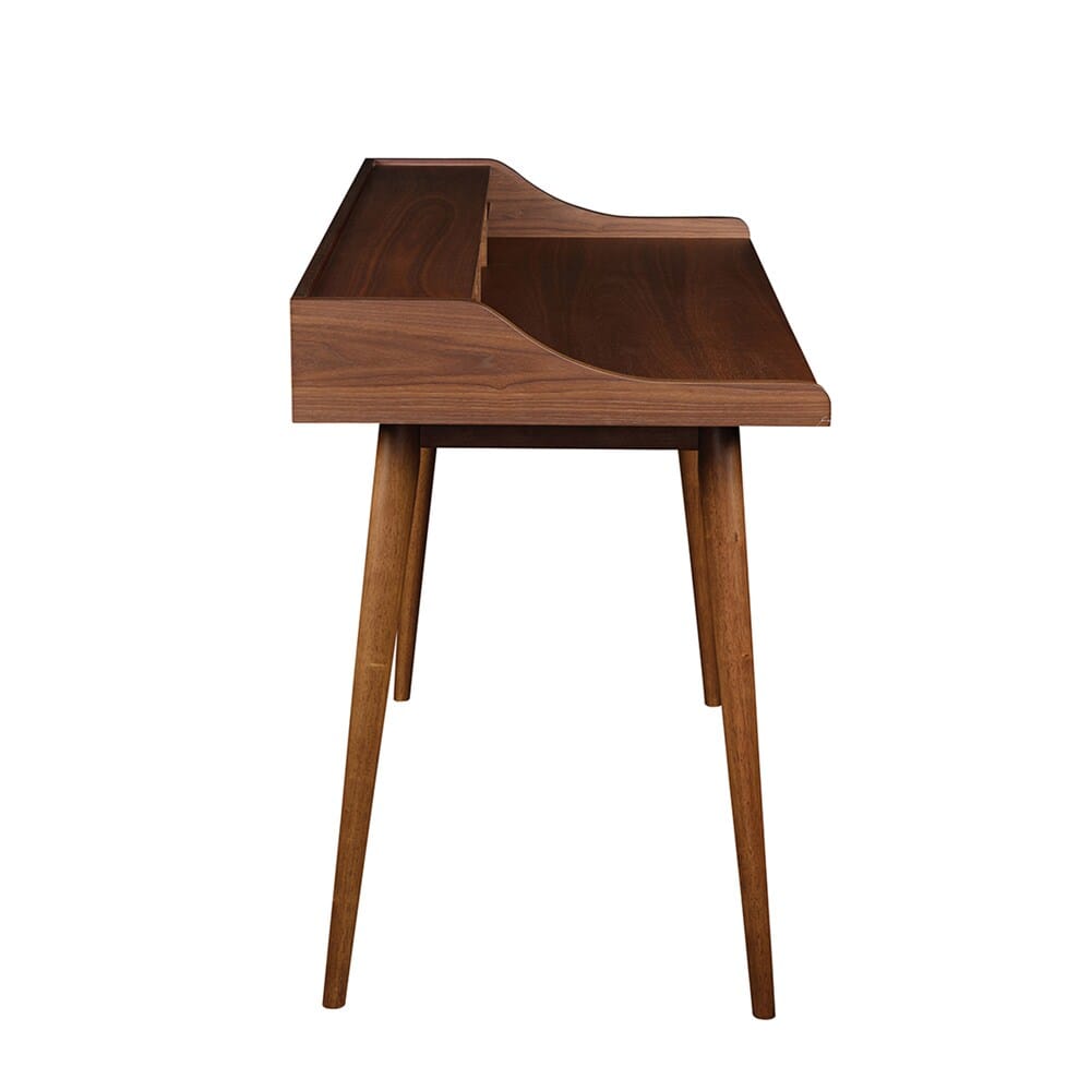 Euro Style - Flavio Desk, American Walnut - 09701WAL veiw 3