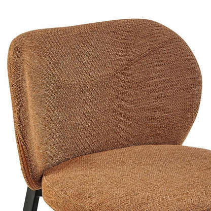 Euro Style - Markus Bar Stool, Rust/Black - 17256-RUST veiw 6