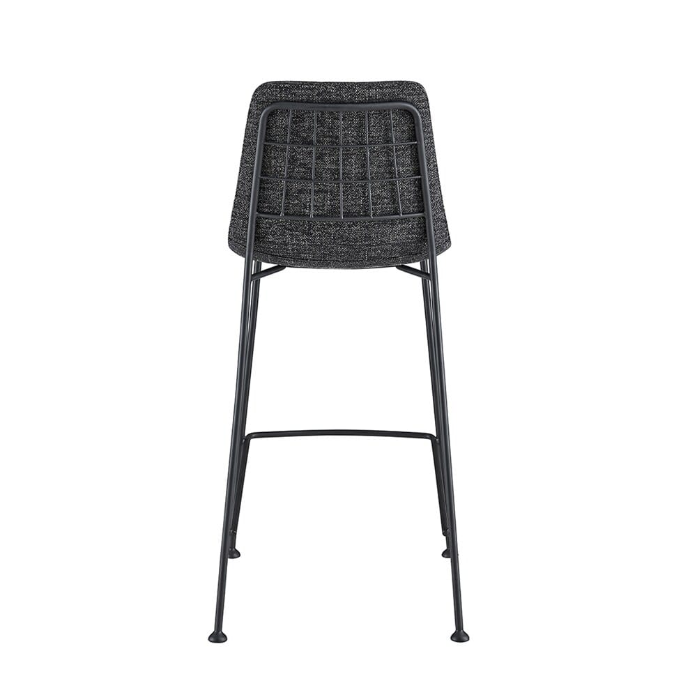 Euro Style - Elma Counter Stool, Black/Matte Black - Set of 2 - 30552BLK veiw 6