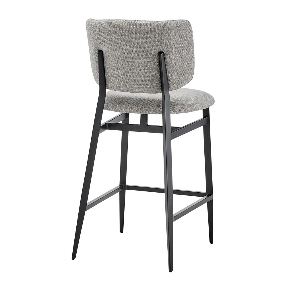 Euro Style - Felipe Counter Stool,Gray/Black - 30972-GRY veiw 4