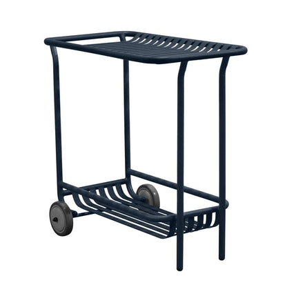 Euro Style - Enid 32inW Outdoor Cart, Dark Blue - 90780-DKBLU veiw 4