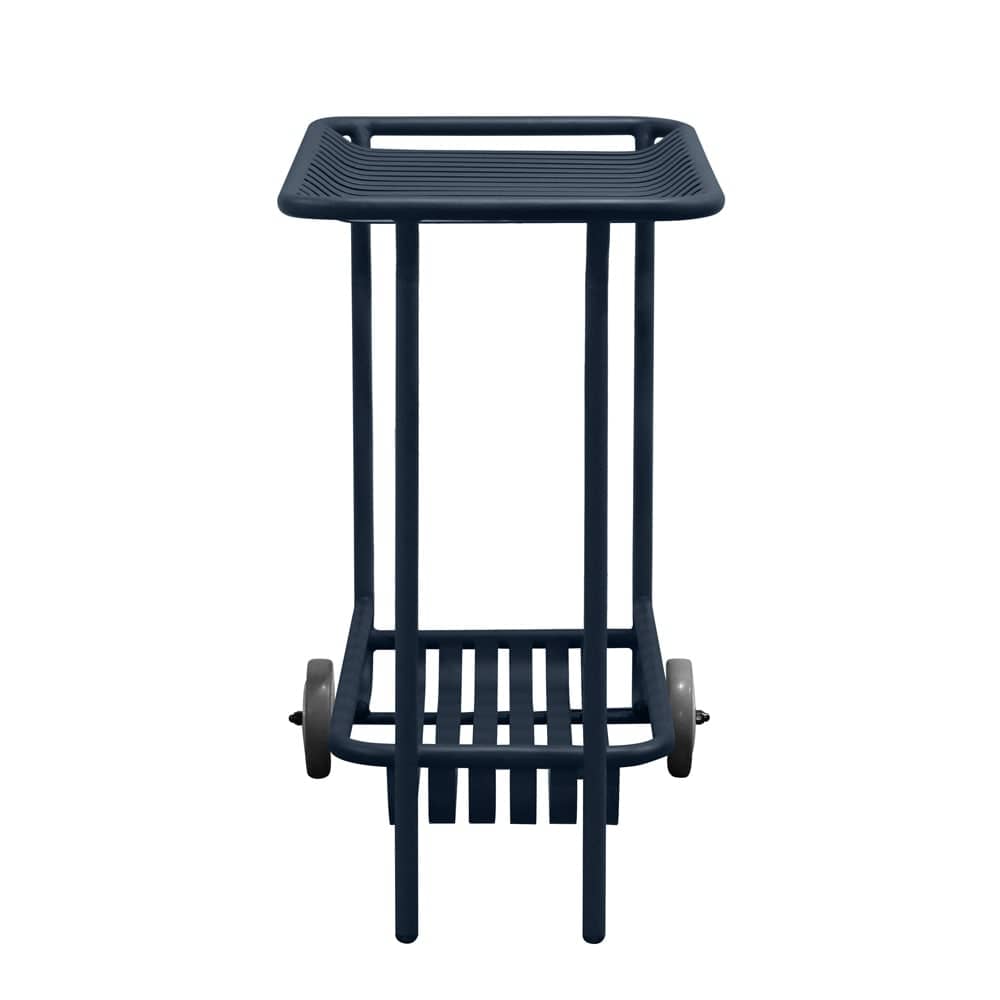 Euro Style - Enid 32inW Outdoor Cart, Dark Blue - 90780-DKBLU veiw 5