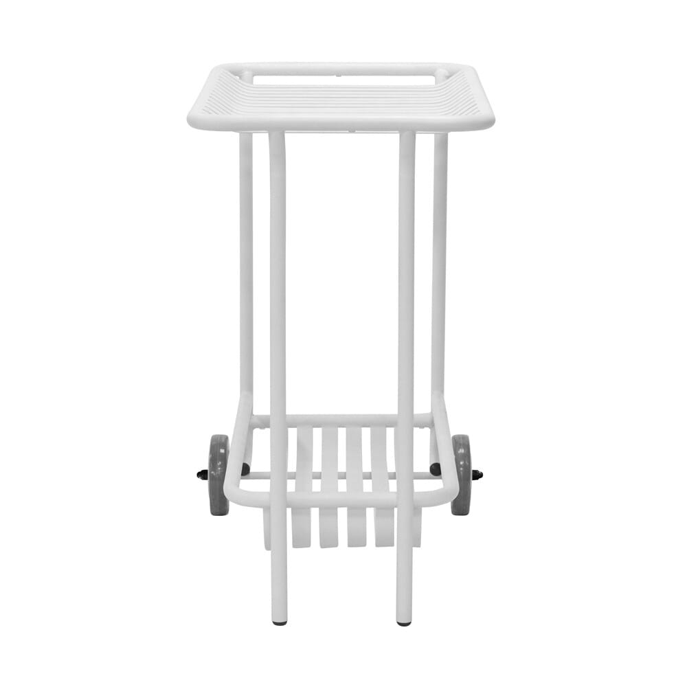 Euro Style - Enid 32inW Outdoor Cart, White - 90780-WHT veiw 3