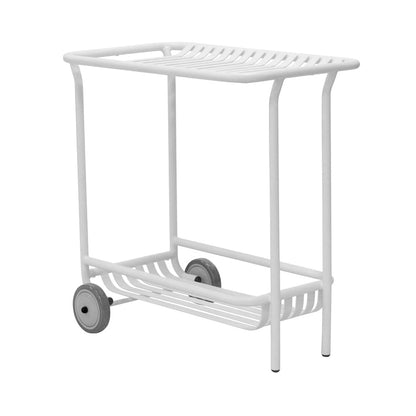 Euro Style - Enid 32inW Outdoor Cart, White - 90780-WHT veiw 4