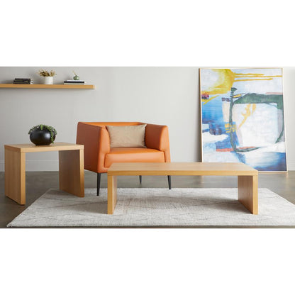 Euro Style - Abby 47inW Coffee Table, Oak - 09704-OAK veiw 6