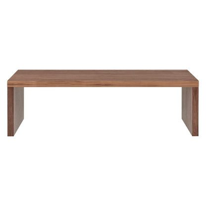 Euro Style - Abby 47inW Coffee Table, Walnut - 09704-WAL veiw 1
