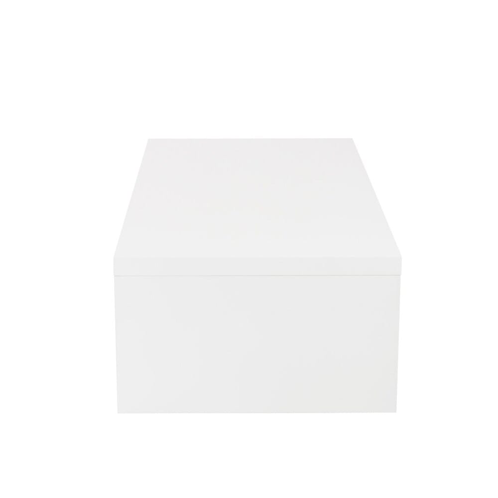 Euro Style - Abby 47inW Coffee Table, High Gloss White - 09704WHT veiw 3