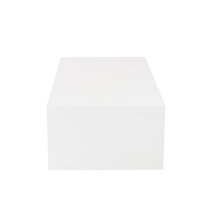 Euro Style - Abby 47inW Coffee Table, High Gloss White - 09704WHT veiw 3
