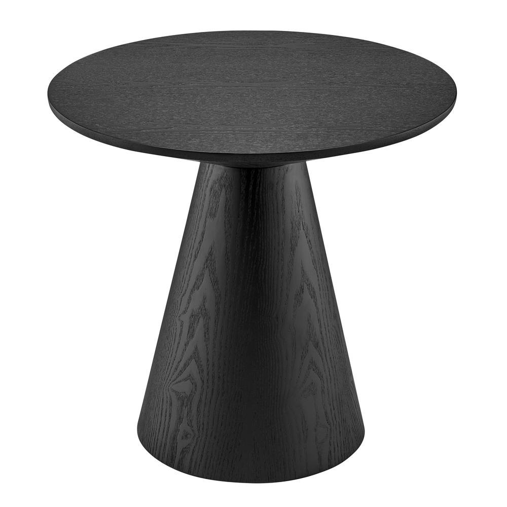 Euro Style - Wesley 24inW Round Side Table, Matte Black - 38886BLK-KIT veiw 2
