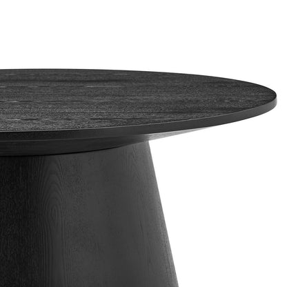 Euro Style - Wesley 36inW Round Coffee Table, Black - 39013BLK-KIT veiw 3