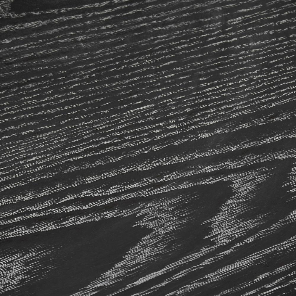 Euro Style - Niklaus 22inW Round Side Table, Black Ash/Black - 90276BLK veiw 5