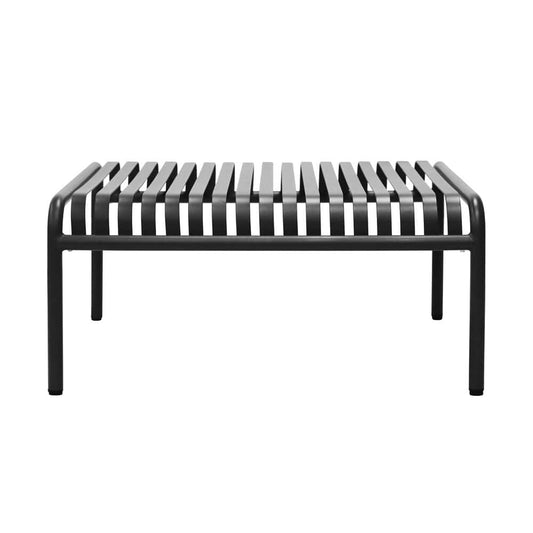 Euro Style - Enid 36inW Outdoor Coffee Table, Black - 90726-BLK veiw 1