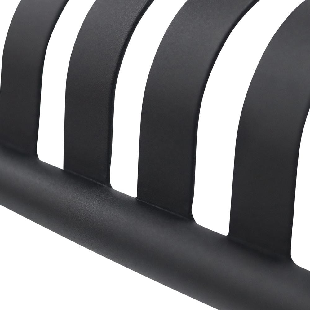 Euro Style - Enid 36inW Outdoor Coffee Table, Black - 90726-BLK veiw 5