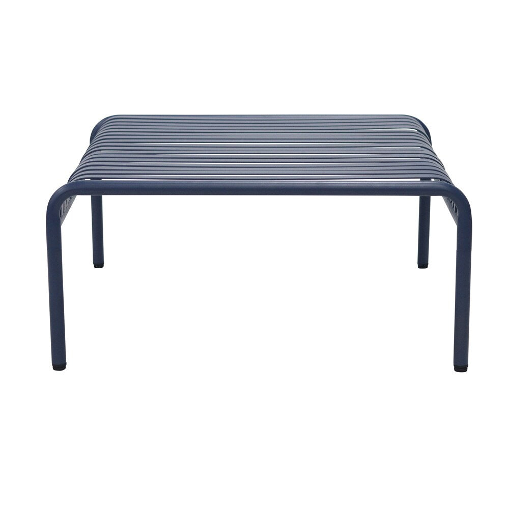 Euro Style - Enid 36inW Outdoor Coffee Table, Dark Blue - 90726-DKBLU veiw 3