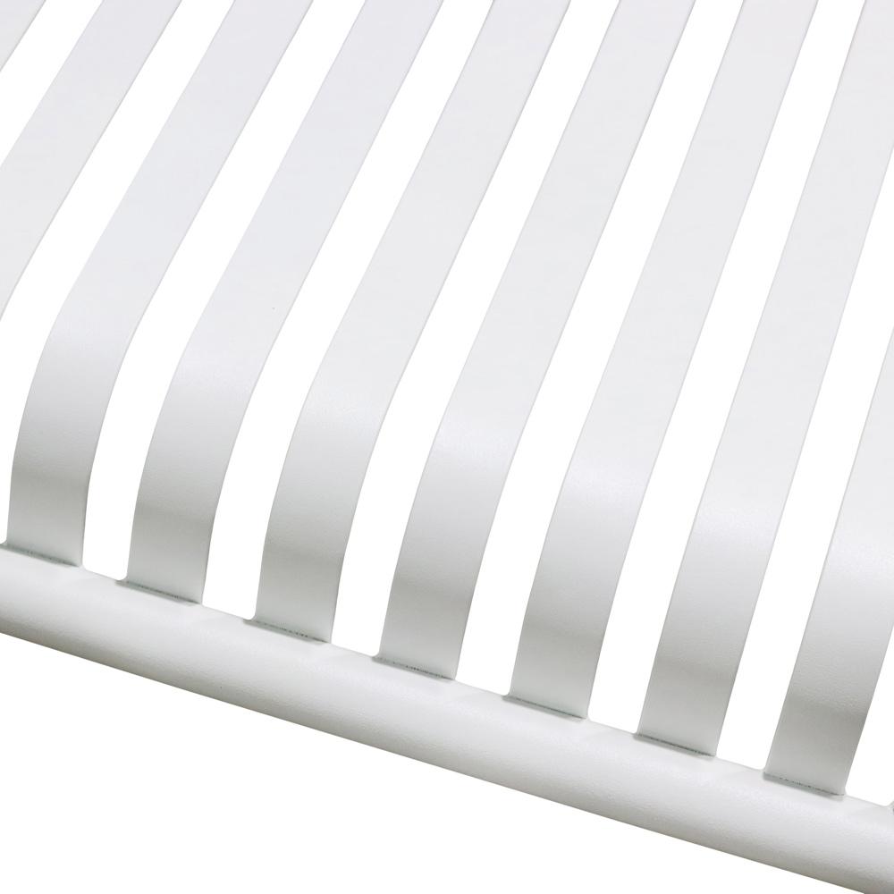 Euro Style - Enid 36inW Outdoor Coffee Table, White - 90726-WHT veiw 4