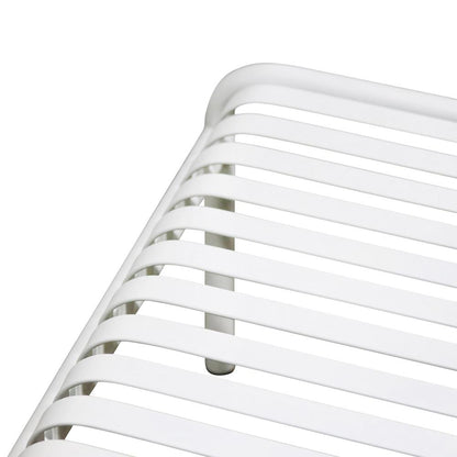 Euro Style - Enid 36inW Outdoor Coffee Table, White - 90726-WHT veiw 5