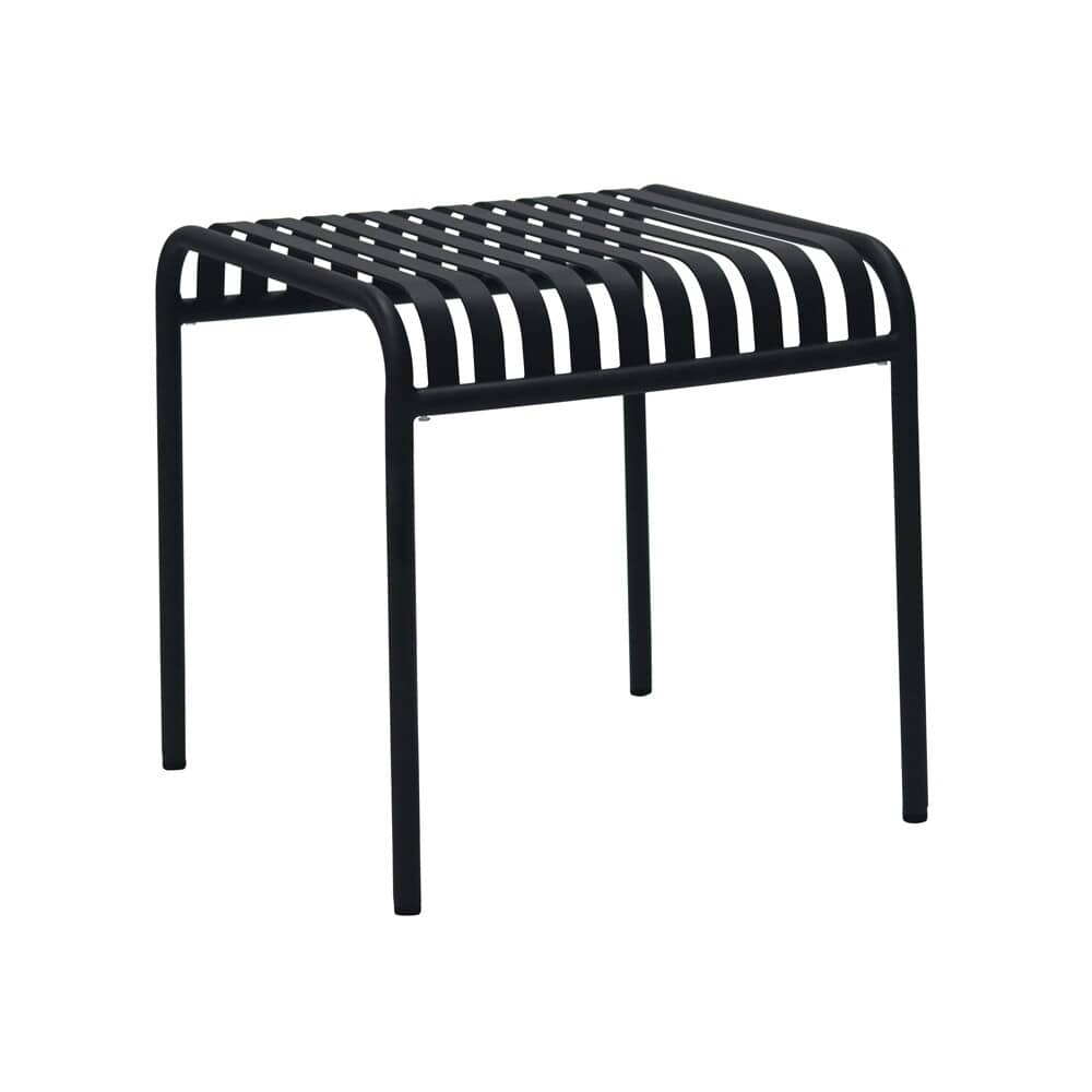 Euro Style - Enid 23inW Outdoor Side Table, Black - 90728-BLK veiw 3