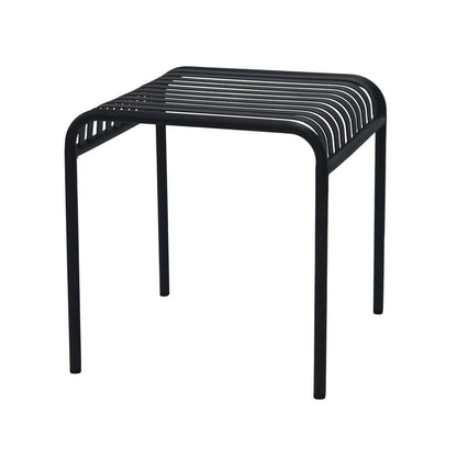 Euro Style - Enid 23inW Outdoor Side Table, Black - 90728-BLK veiw 4