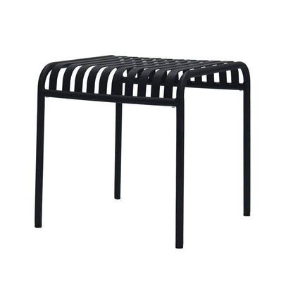 Euro Style - Enid 23inW Outdoor Side Table, Black - 90728-BLK veiw 6