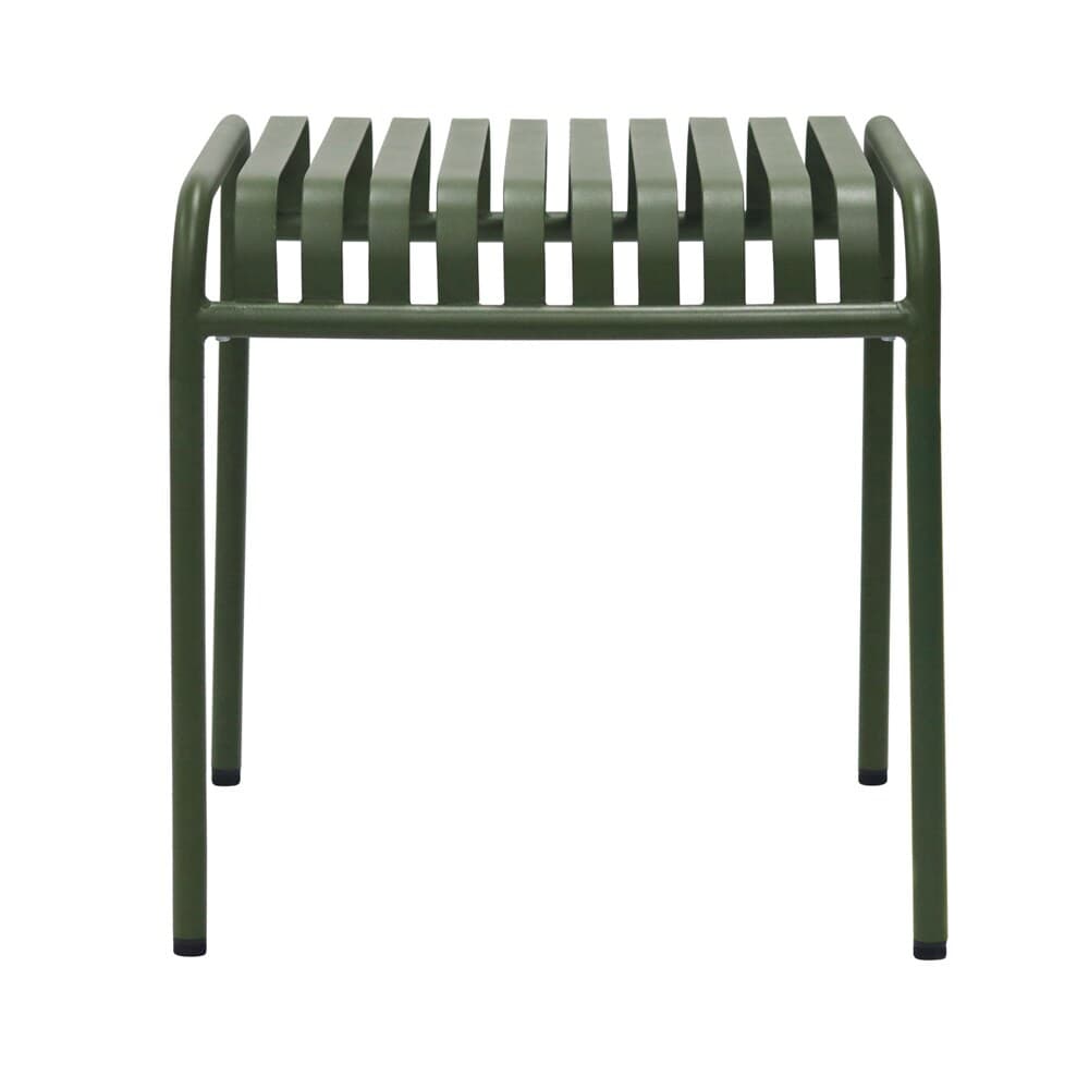 Euro Style - Enid 23inW Outdoor Side Table, Dark Green - 90728-DKGRN veiw 1