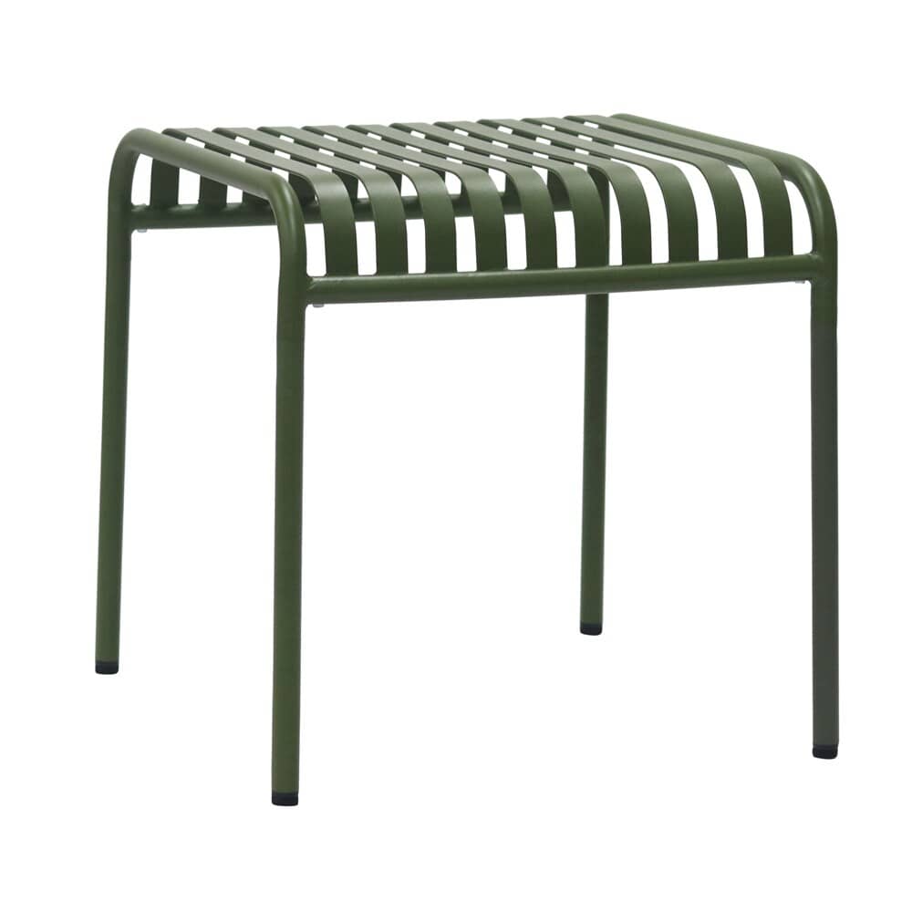 Euro Style - Enid 23inW Outdoor Side Table, Dark Green - 90728-DKGRN veiw 2