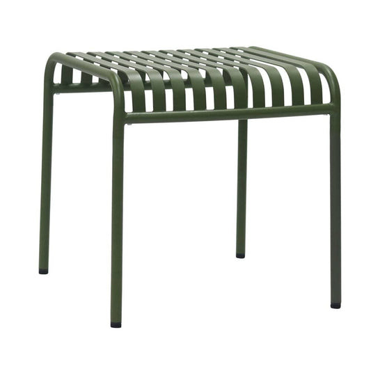 Euro Style - Enid 23inW Outdoor Side Table, Dark Green - 90728-DKGRN veiw 2