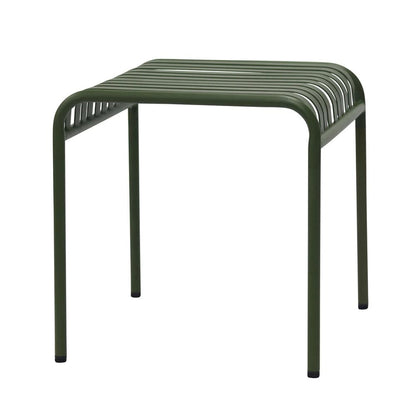 Euro Style - Enid 23inW Outdoor Side Table, Dark Green - 90728-DKGRN veiw 3