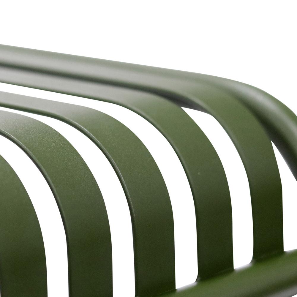 Euro Style - Enid 23inW Outdoor Side Table, Dark Green - 90728-DKGRN veiw 4