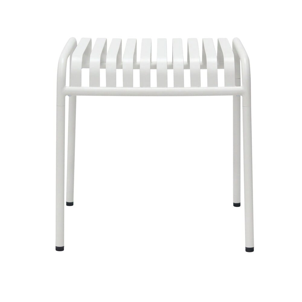 Euro Style - Enid 23inW Outdoor Side Table, White - 90728-WHT veiw 1