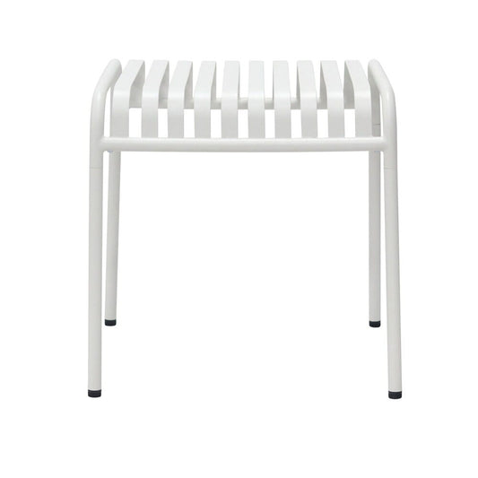 Euro Style - Enid 23inW Outdoor Side Table, White - 90728-WHT veiw 1