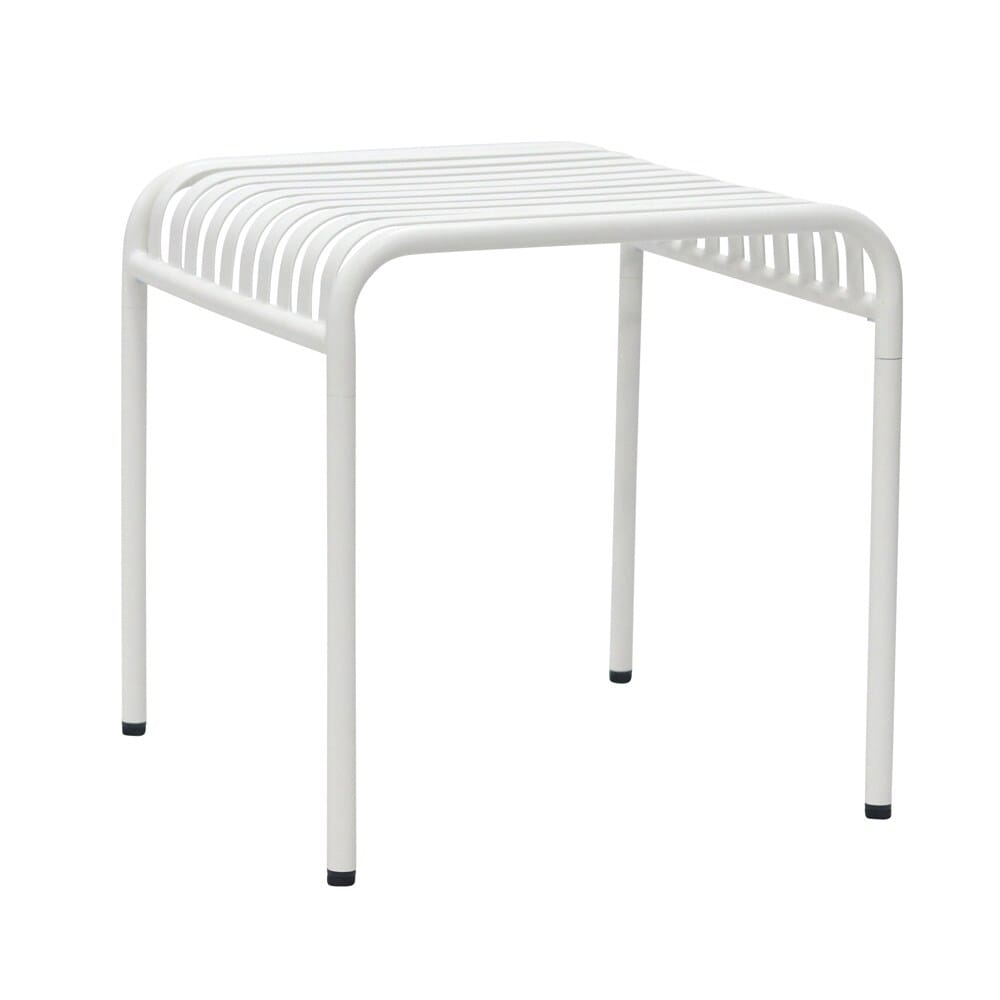 Euro Style - Enid 23inW Outdoor Side Table, White - 90728-WHT veiw 4