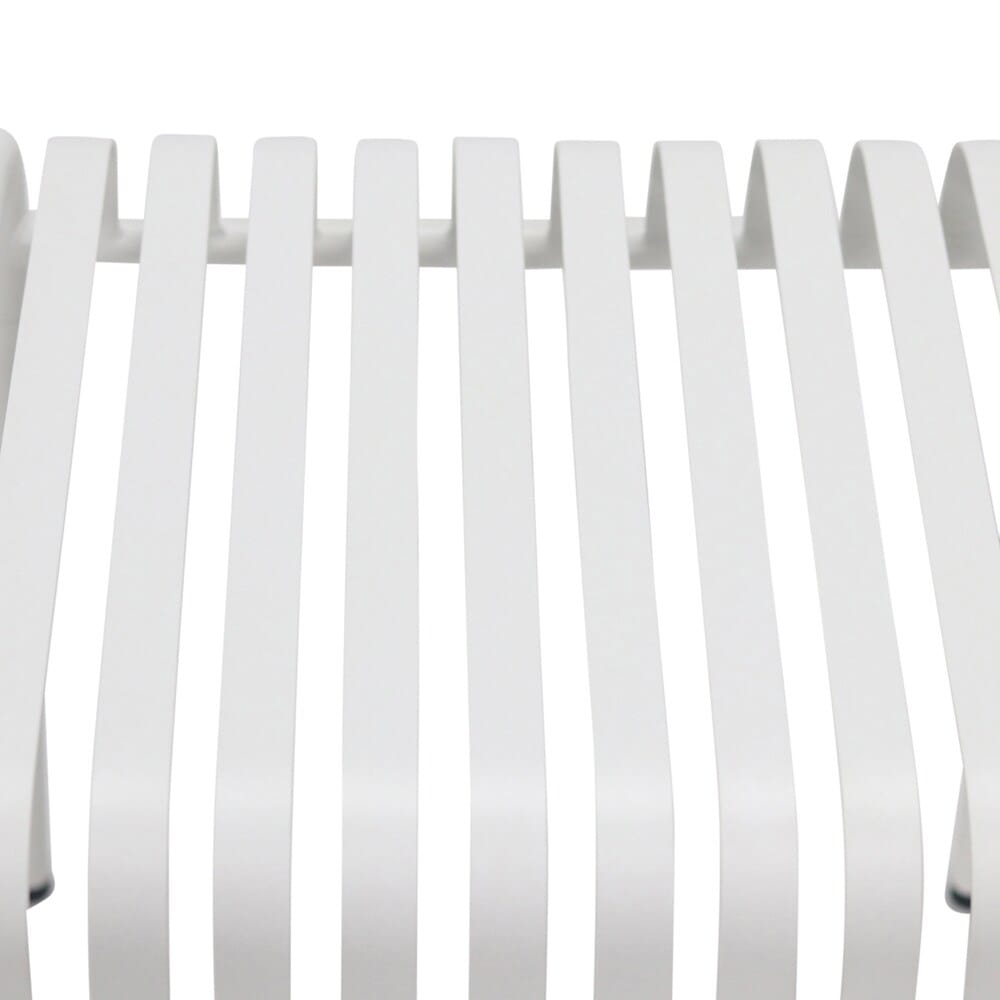 Euro Style - Enid 23inW Outdoor Side Table, White - 90728-WHT veiw 5