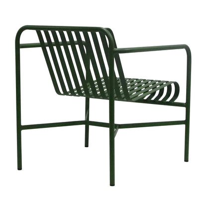 Euro Style - Enid Outdoor Lounge Chair, Dark Green - 90736-DKGRN veiw 4